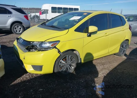 2016 Honda Fit Ex-L from USA, damaged, VIN 3HGGK5H86GM702140